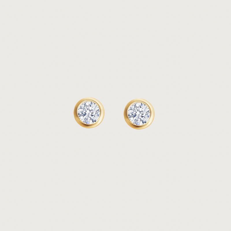CC BEZEL STUDS
